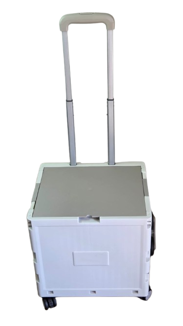 Portable Collapsible Rolling Cart with Stair Climbing Wheels