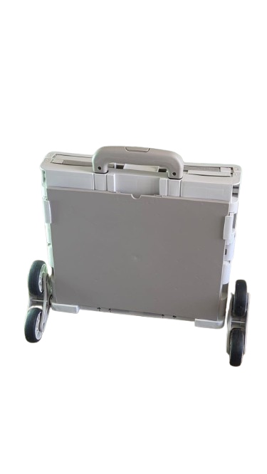 Portable Collapsible Rolling Cart with Stair Climbing Wheels